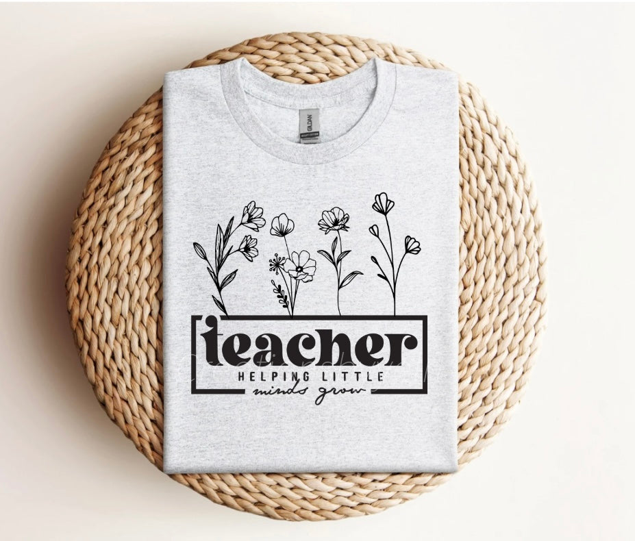 Teacher Life Adult Unisex Crewneck T-Shirt