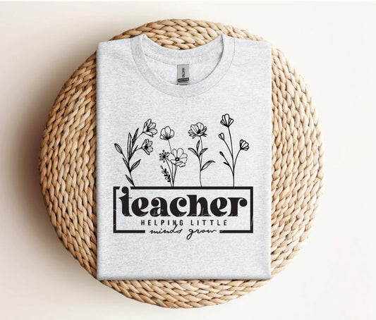 Teacher Life Adult Unisex Crewneck T-Shirt